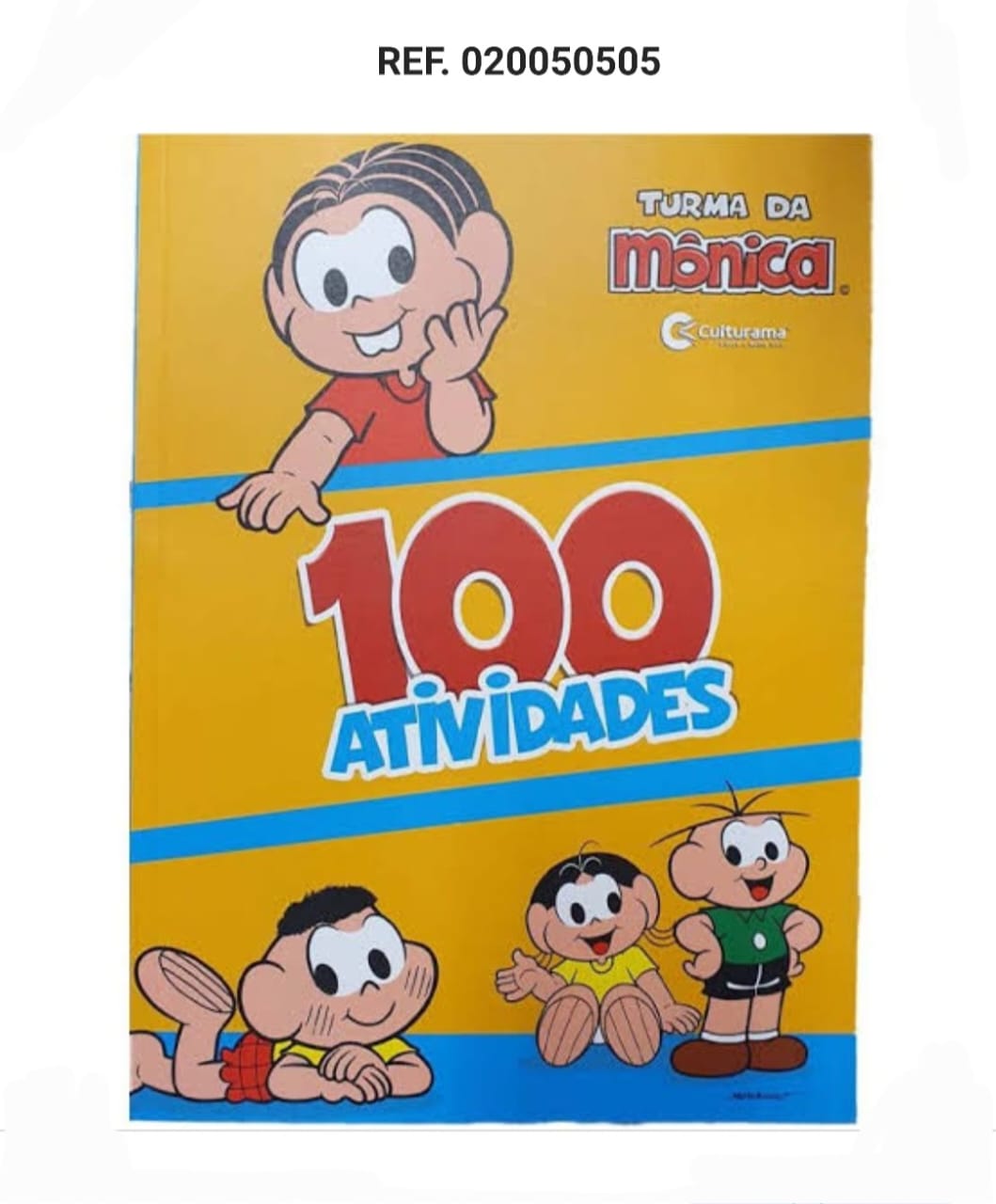 LIVRINHO INFANTIL TURMA DA MONICA 100 ATIVIDADES