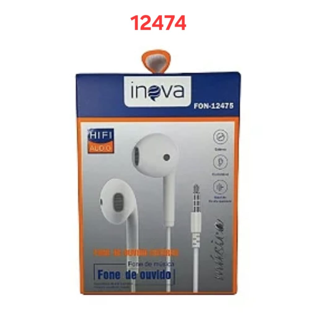 FONE COM FIO INOVA