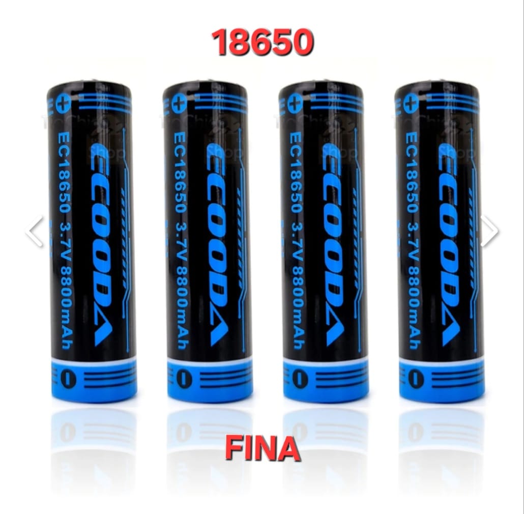 BATERIA FINA RECARREGAVEL ECOODA