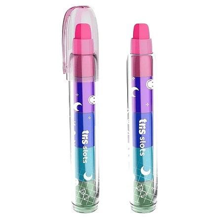 CANETA BORRACHA PONTEIRAS TRIS