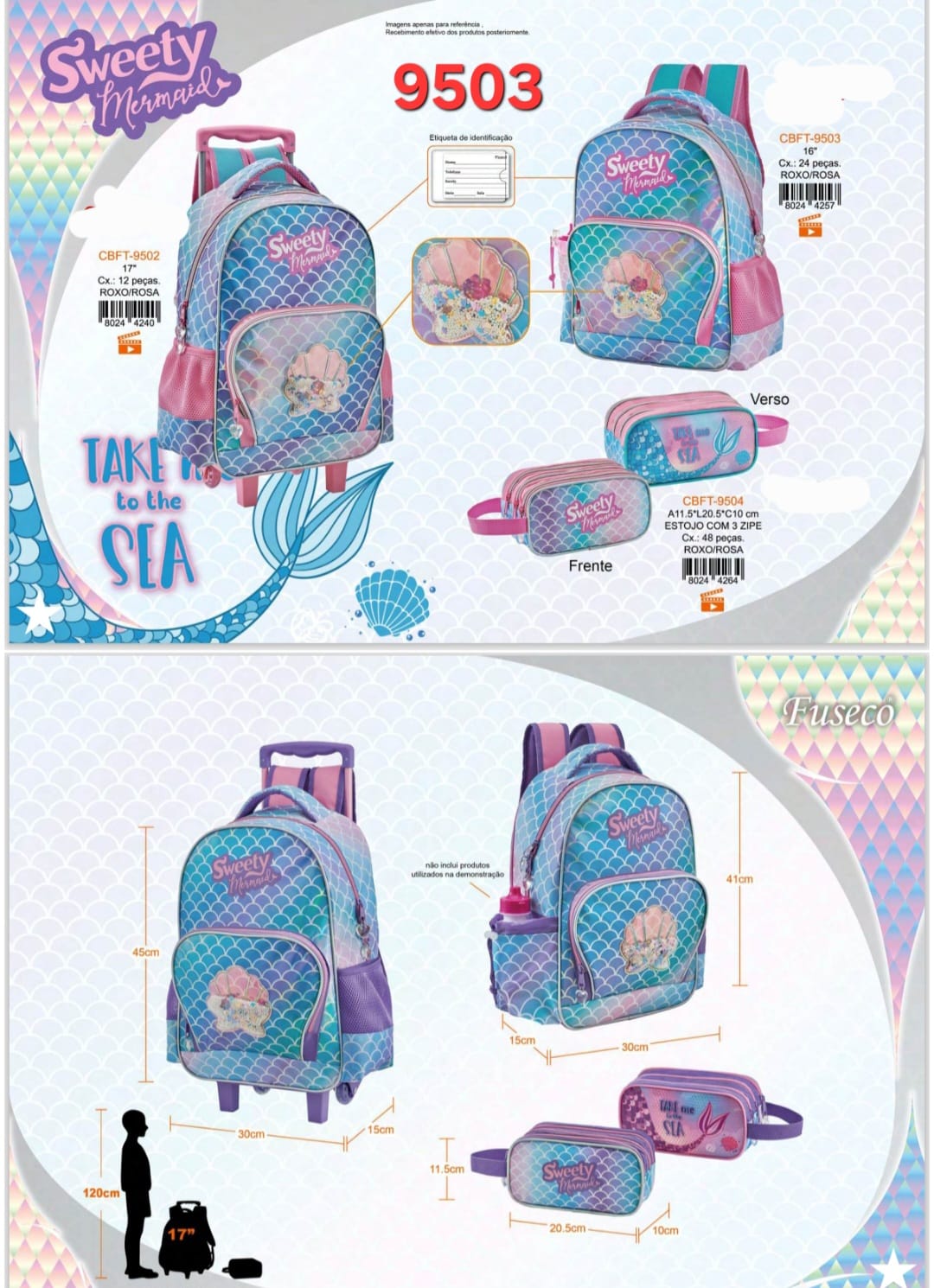 MOCHILA ESCOLAR SWEETY