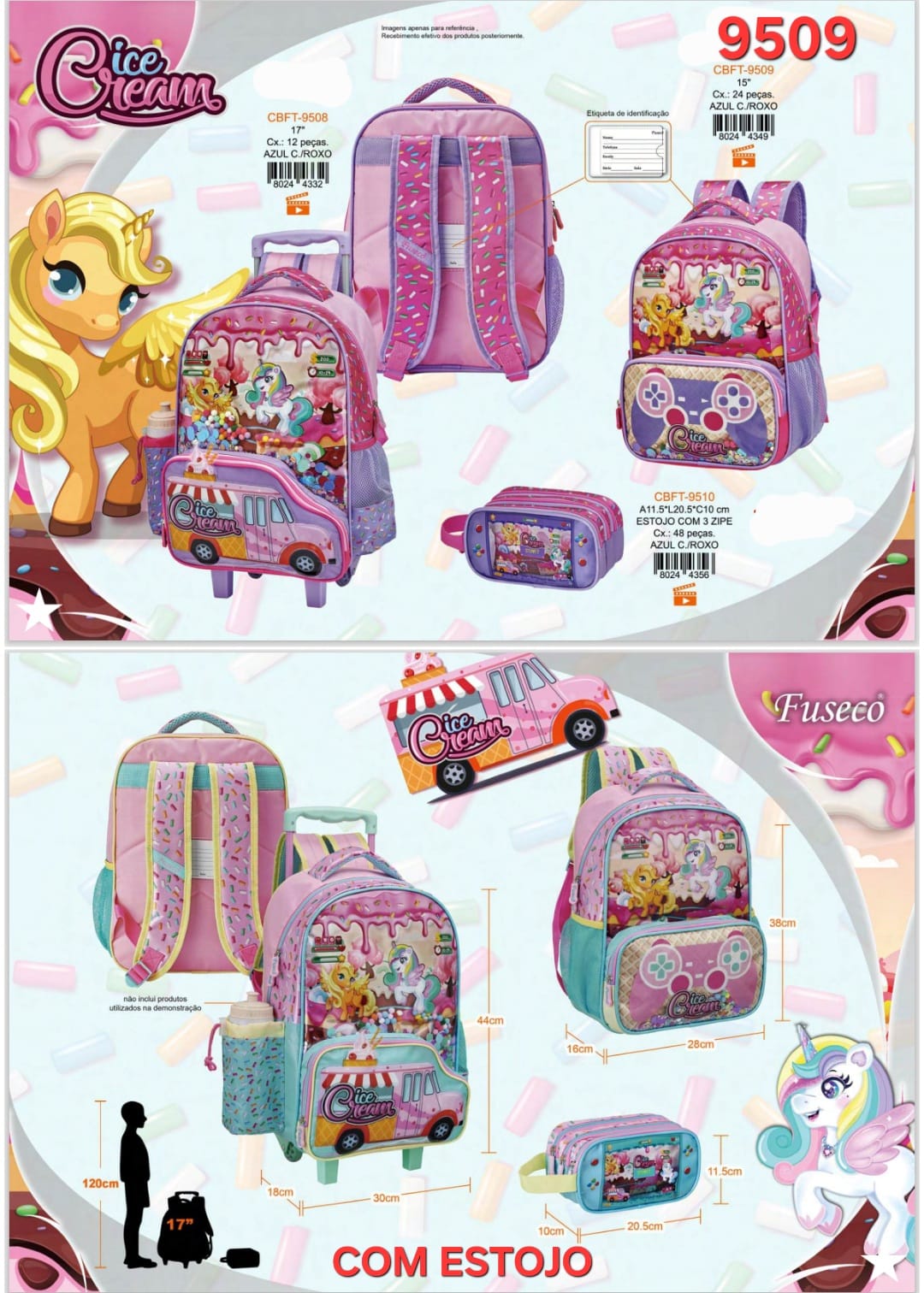 MOCHILA ESCOLAR PONEI