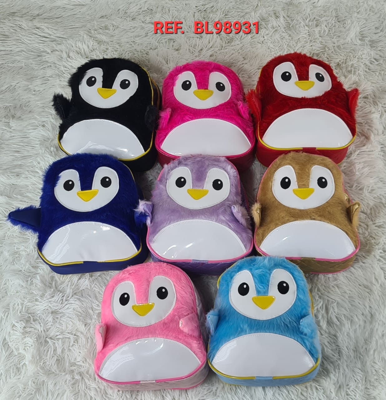 MOCHILA INFANTIL PINGUIM