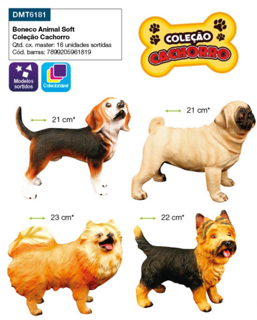 BONECO CACHORRO SOFT DMT6181