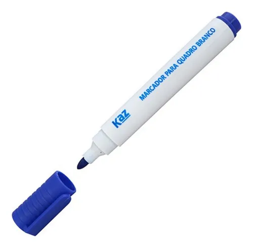 MARCADOR PARA QUADRO BRANCO AZUL KAZ