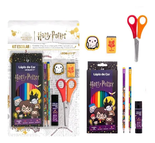 KIT ESCOLAR HARRY POTTER- 7 ITENS