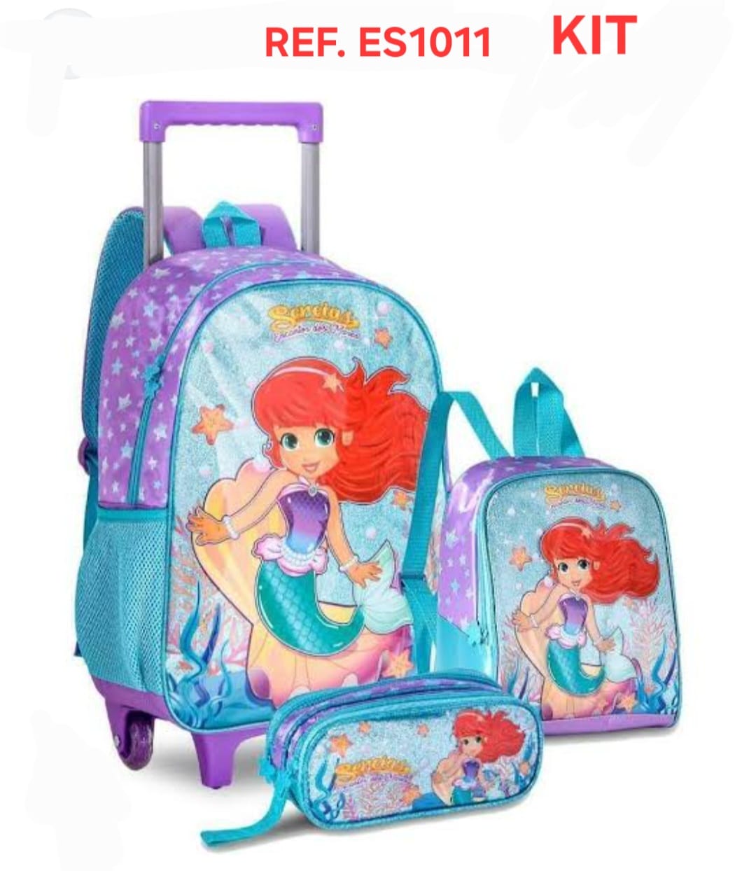 MOCHILA RODINHA KIT