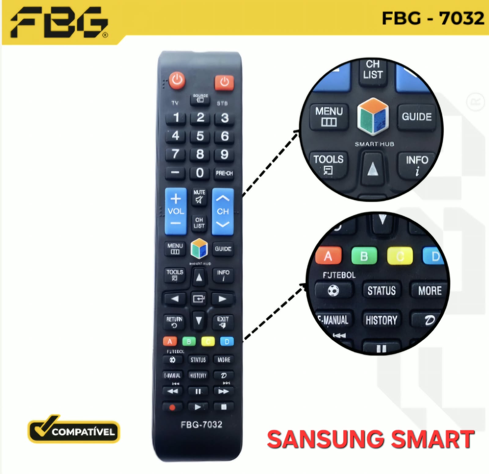 CONTROLE SMASUNG SMART