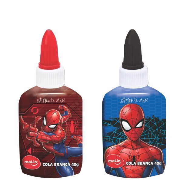 COLA BRANCA HOMEM ARANHA