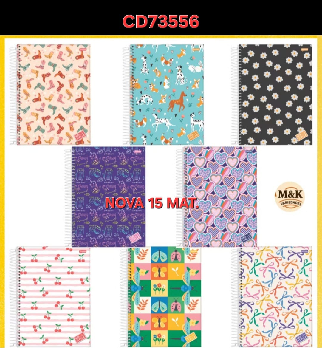 CADERNO ESCOLAR