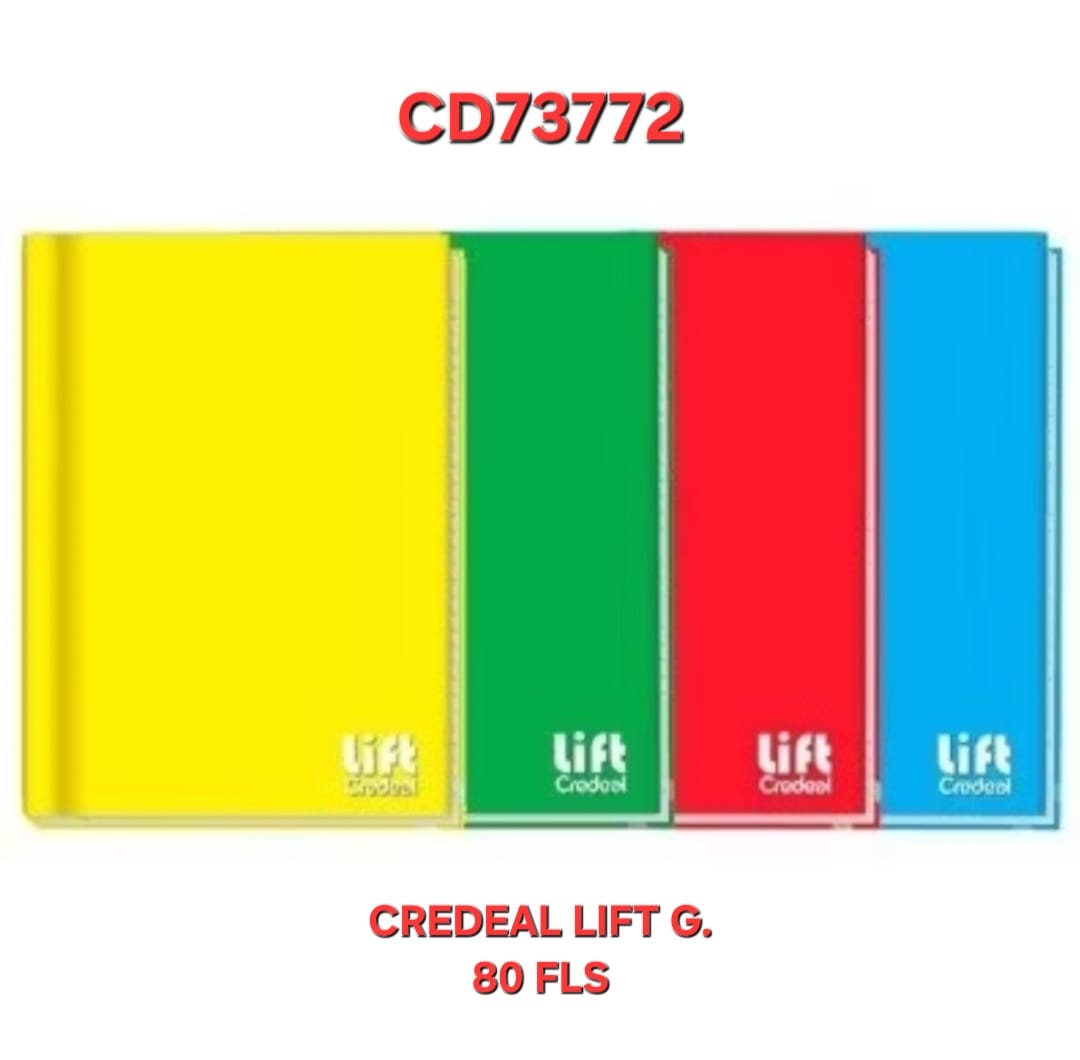 CADERNO CREDEAL 80FLS
