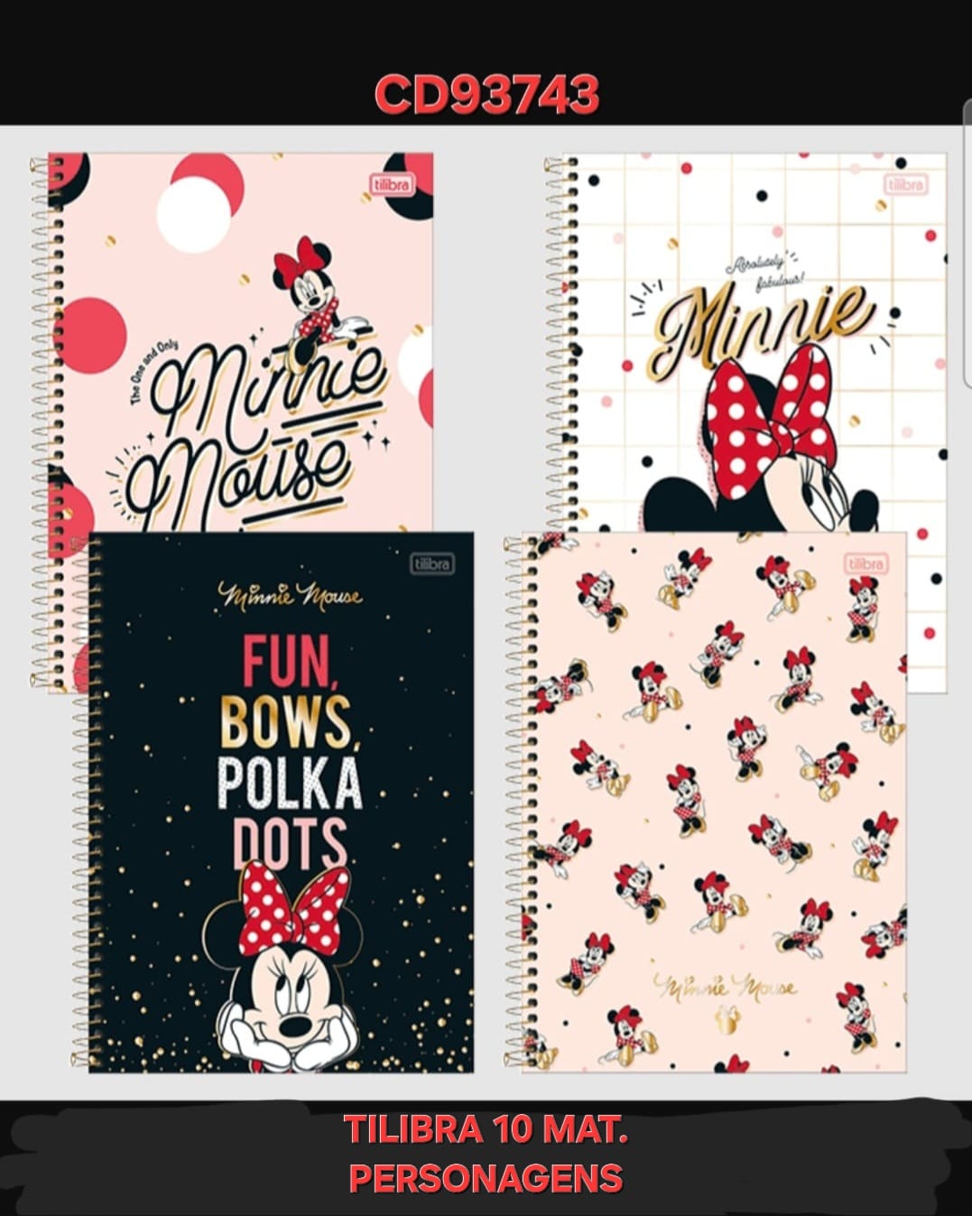 CADERNO ESCOLAR FEMININO