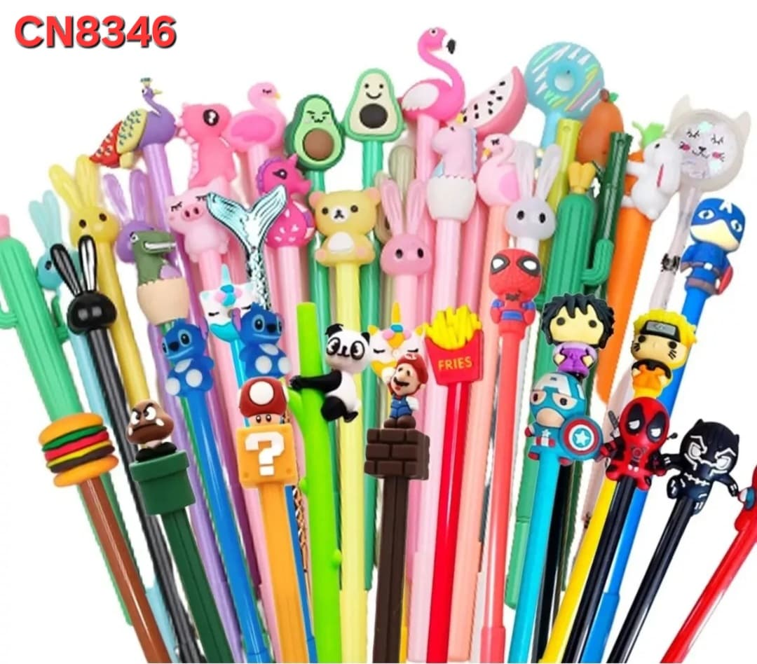 CANETA PERSONAGENS