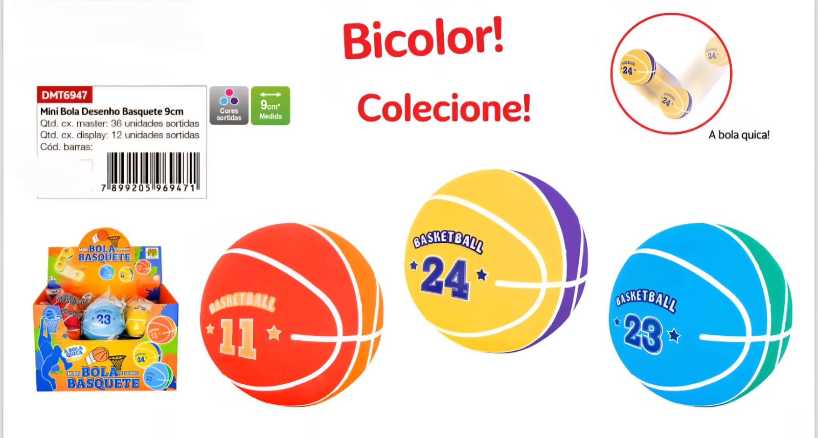 MINI BOLA BASQUETE
