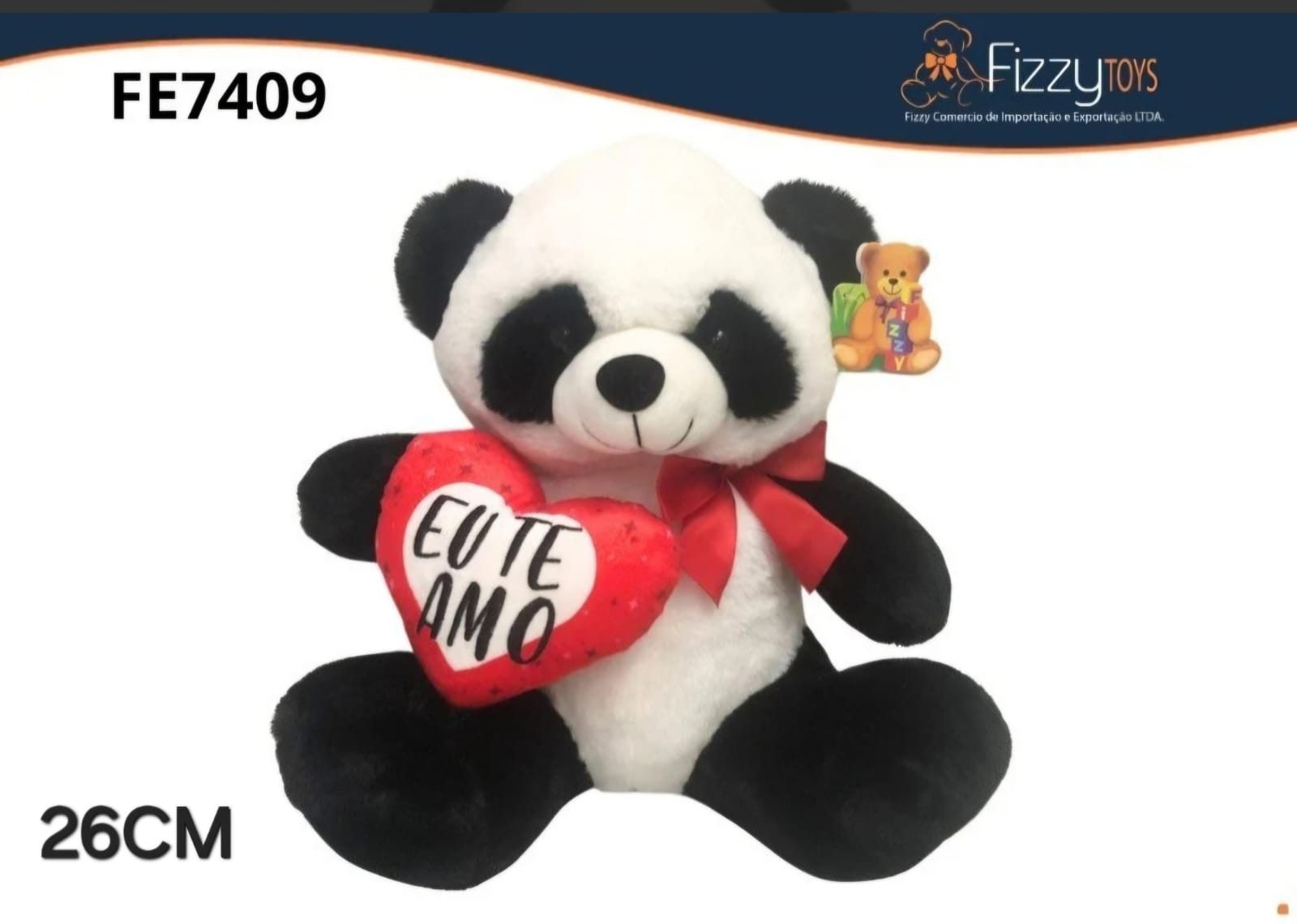 URSO PELUCIA PANDA 26CM