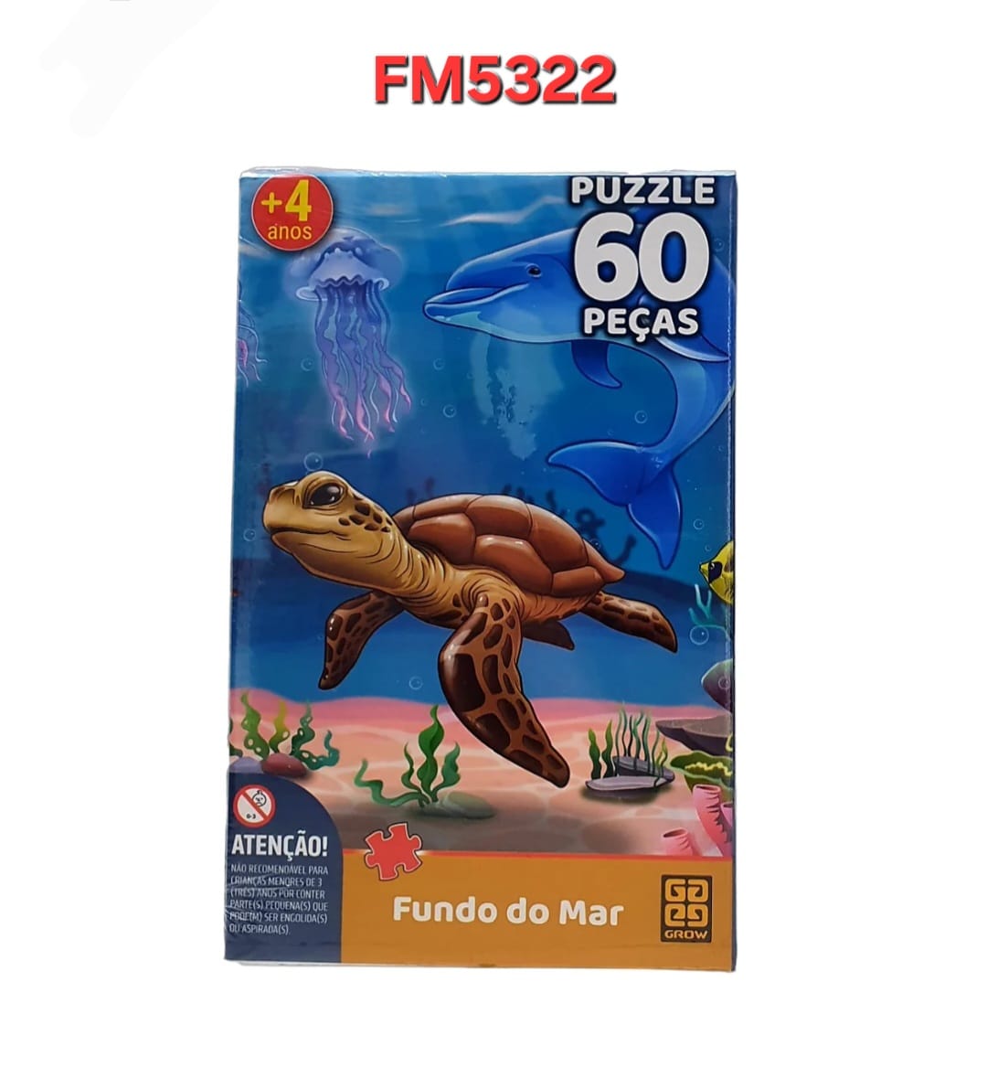 QUEBRA CABEÇA FUNDO DO MAR