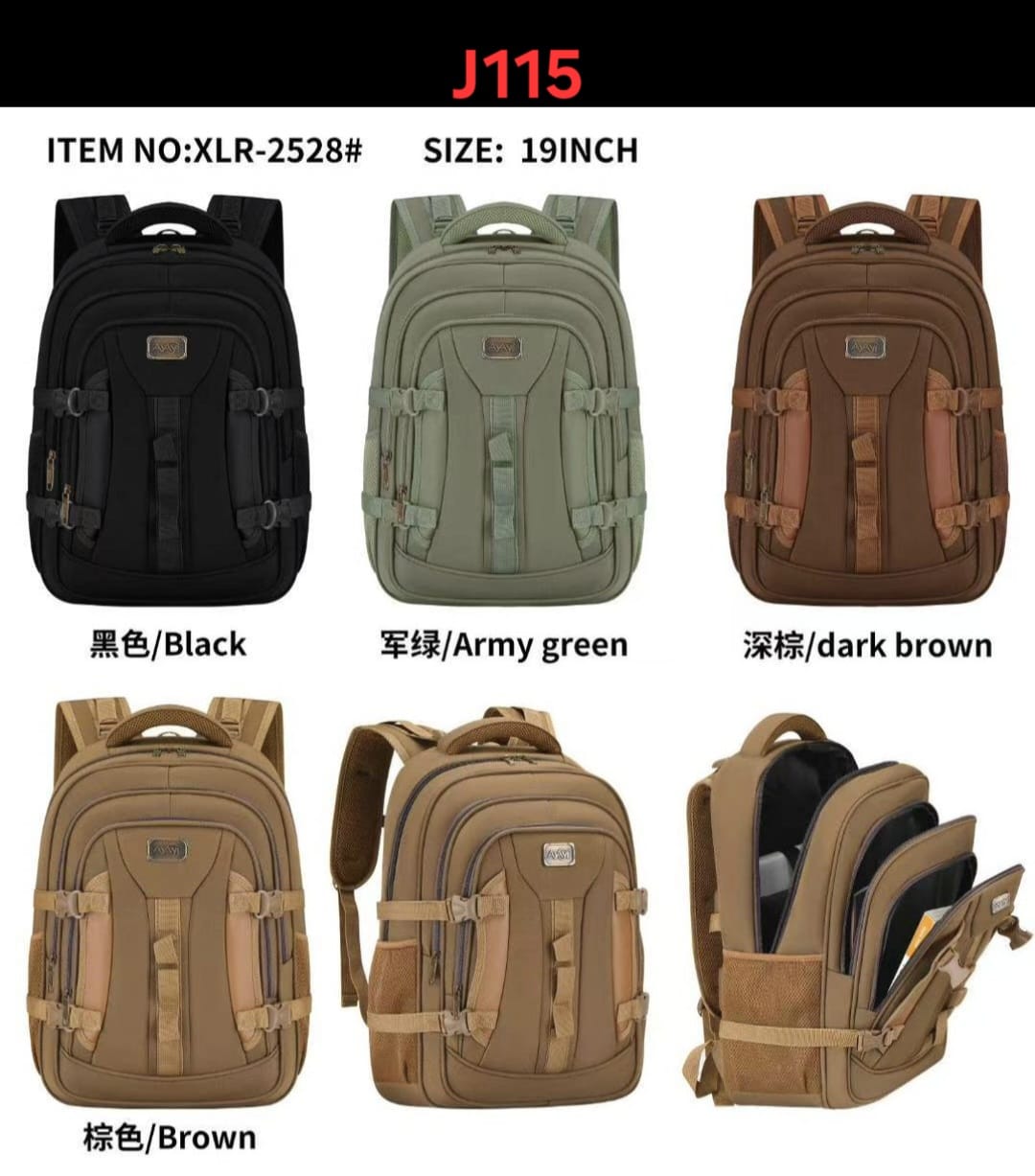 MOCHILA MASCULINA