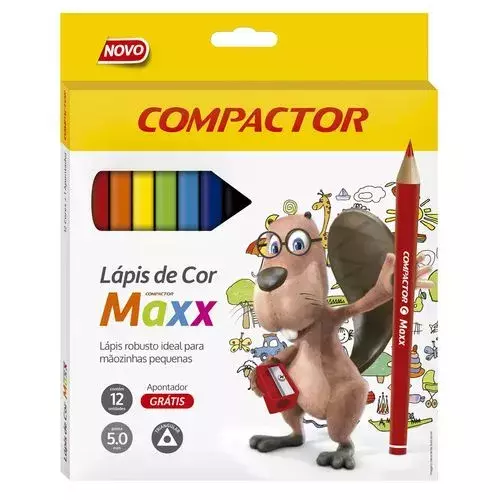 LAPIS DE COR MAXX JUMBO COMPACTOR