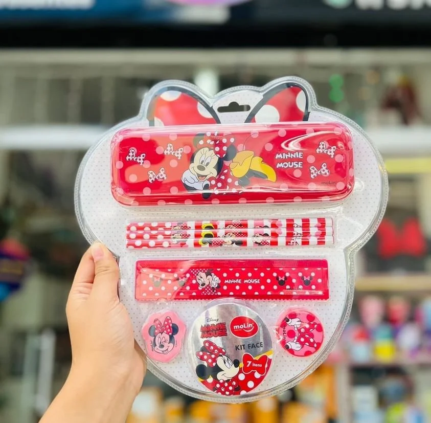 KIT ESCOLAR MINNEI 7 ITENS