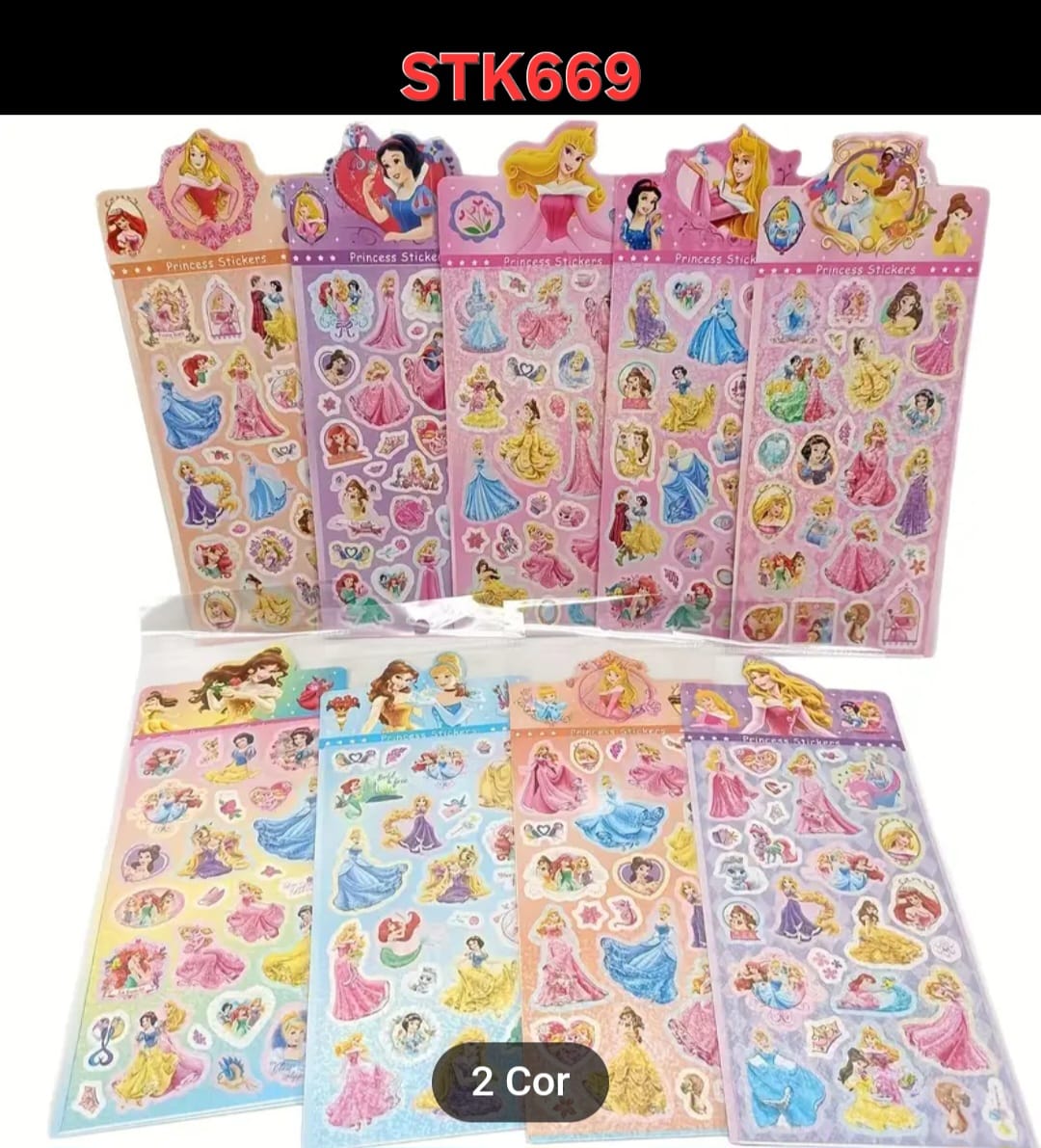 ADESIVOS PRINCESAS