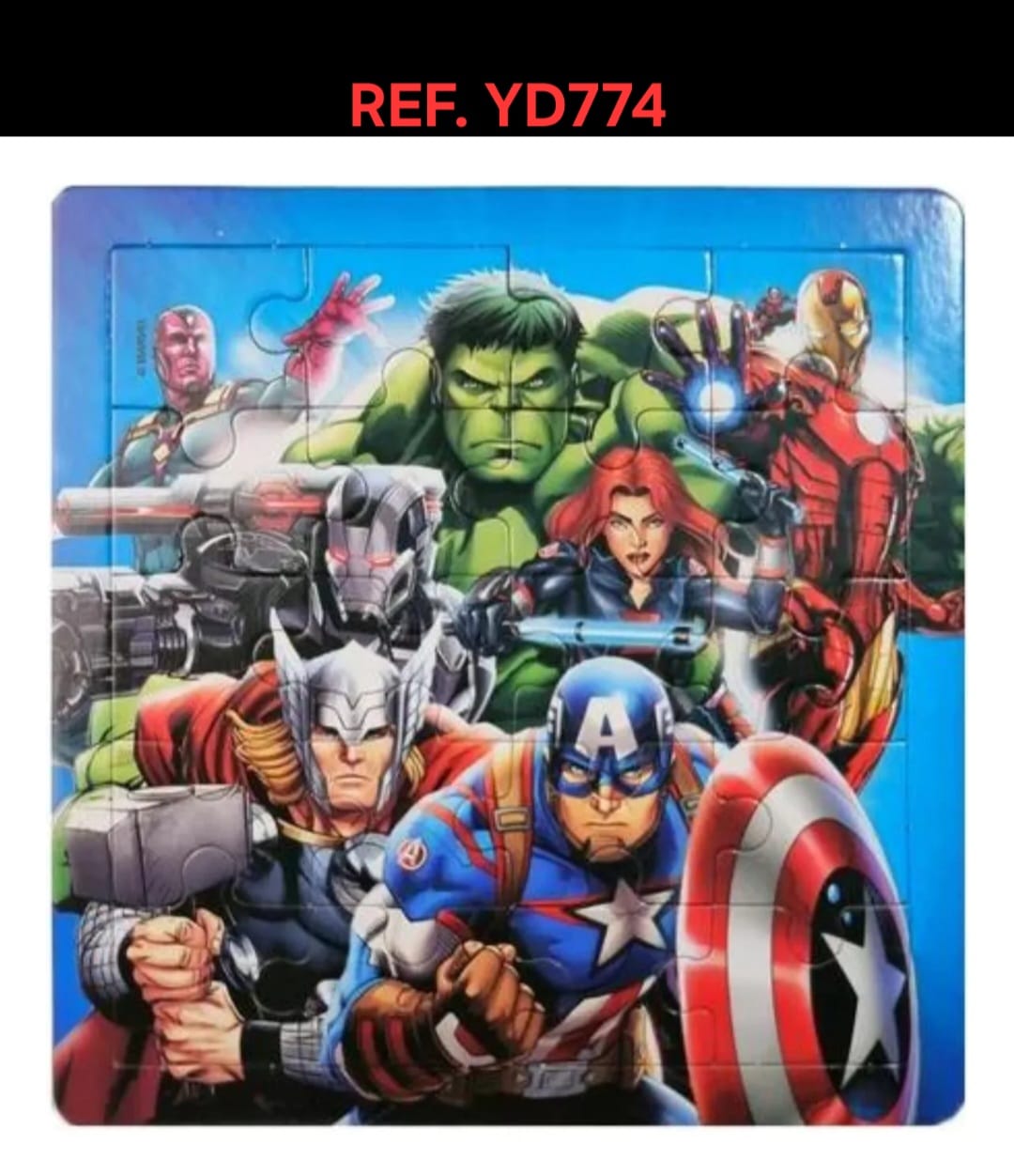 QUEBRA CABEÇA HEROIS